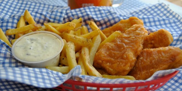 Fish & Chips Plate