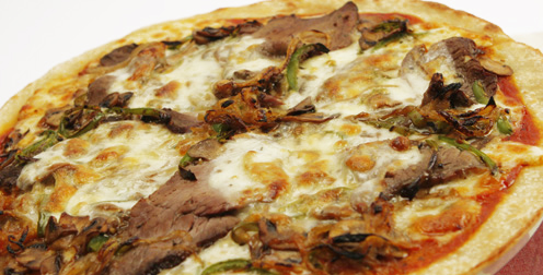 Steak Pizza